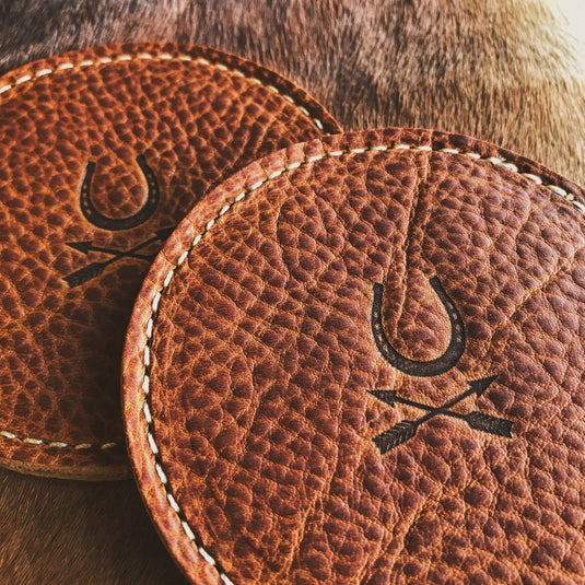 Leather Coaster Pack