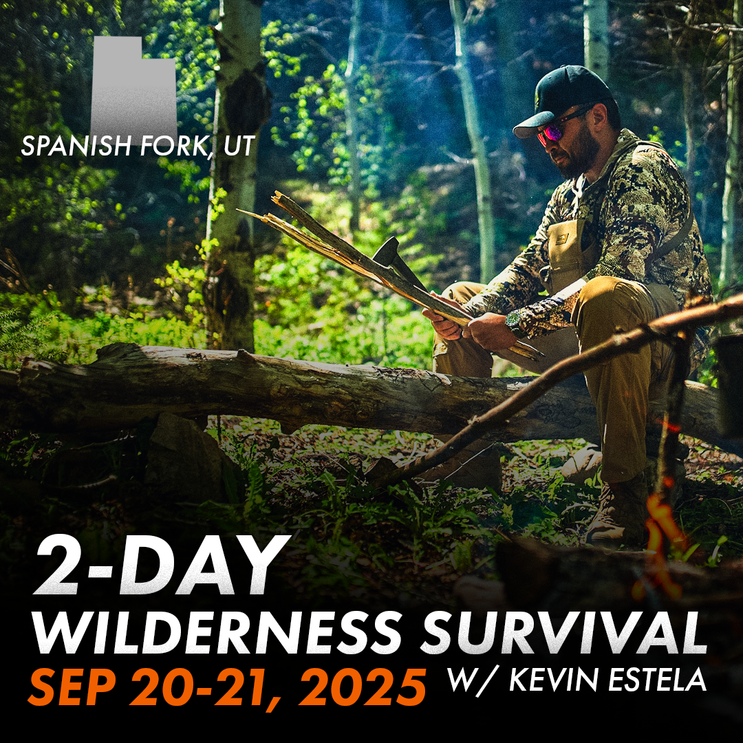 2-Day Wilderness Survival w/ Kevin Estela (Spanish Fork, Utah)