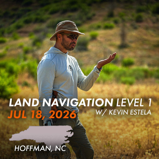 Land Navigation 1 w/ Kevin Estela (Hoffman, NC)