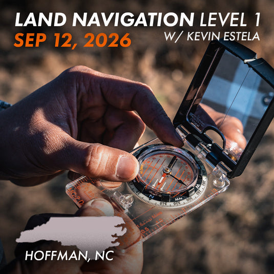 Land Navigation 1 w/ Kevin Estela (Hoffman, NC)
