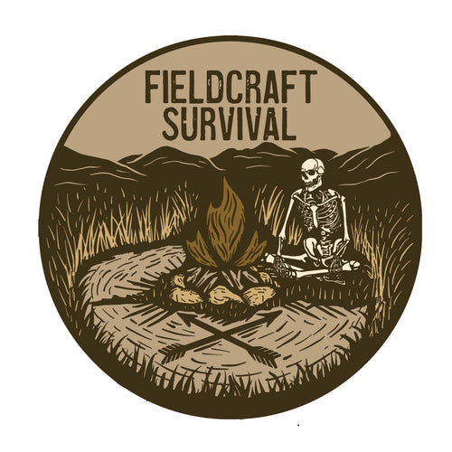 Campfire Skeleton Sticker