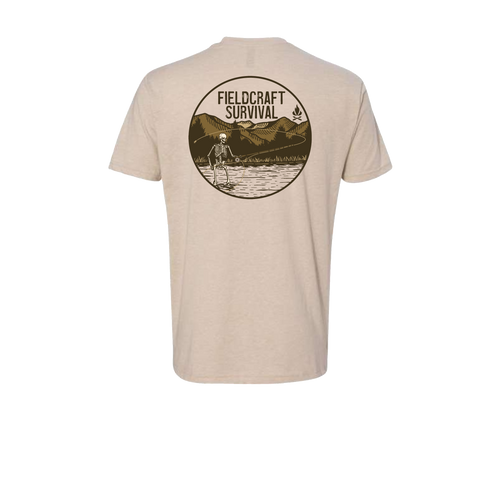 Fly Fishing Skeleton T-Shirt