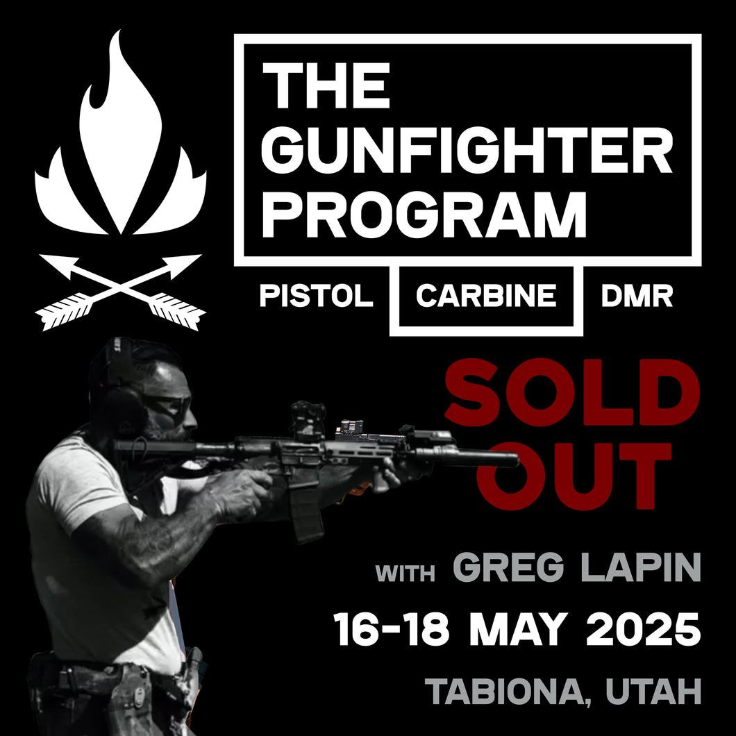Gunfighter Program | Carbine: 16-18 May 2025 (Tabiona, UT)