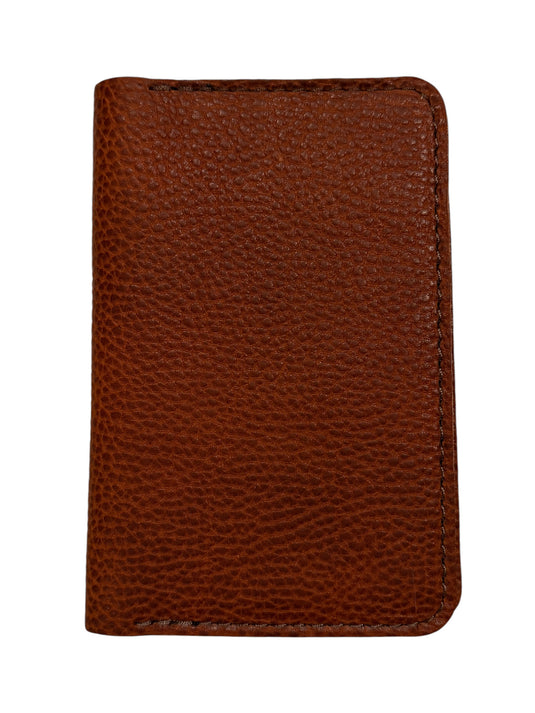 Leather Pocketbook with Notepad