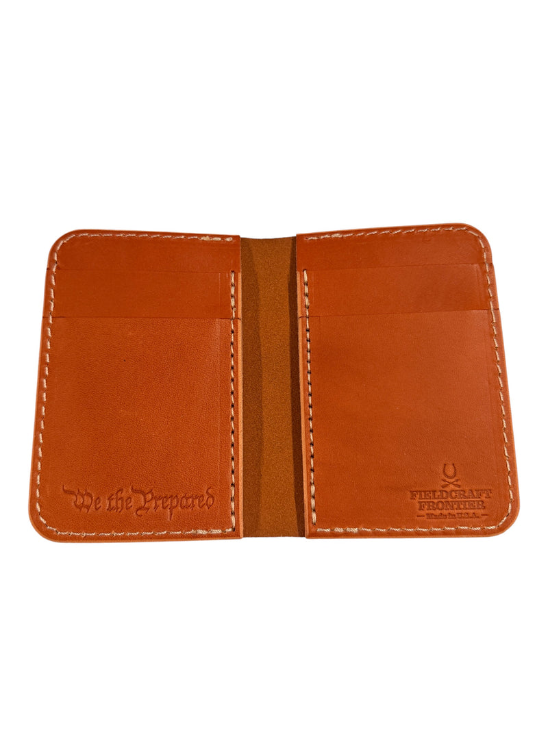 Load image into Gallery viewer, Mini Leather Pocketbook - 'We the Prepared'
