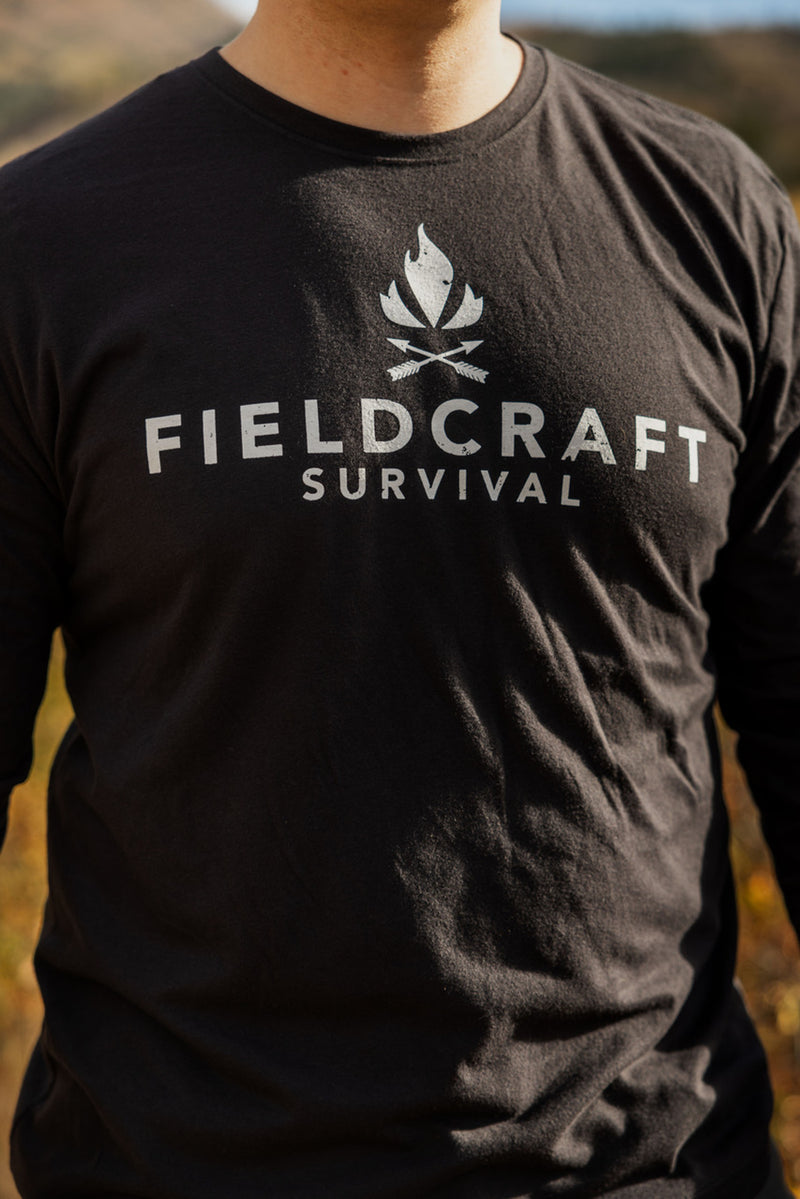 Load image into Gallery viewer, Fieldcraft Survival Logo Long Sleeve Shirt
