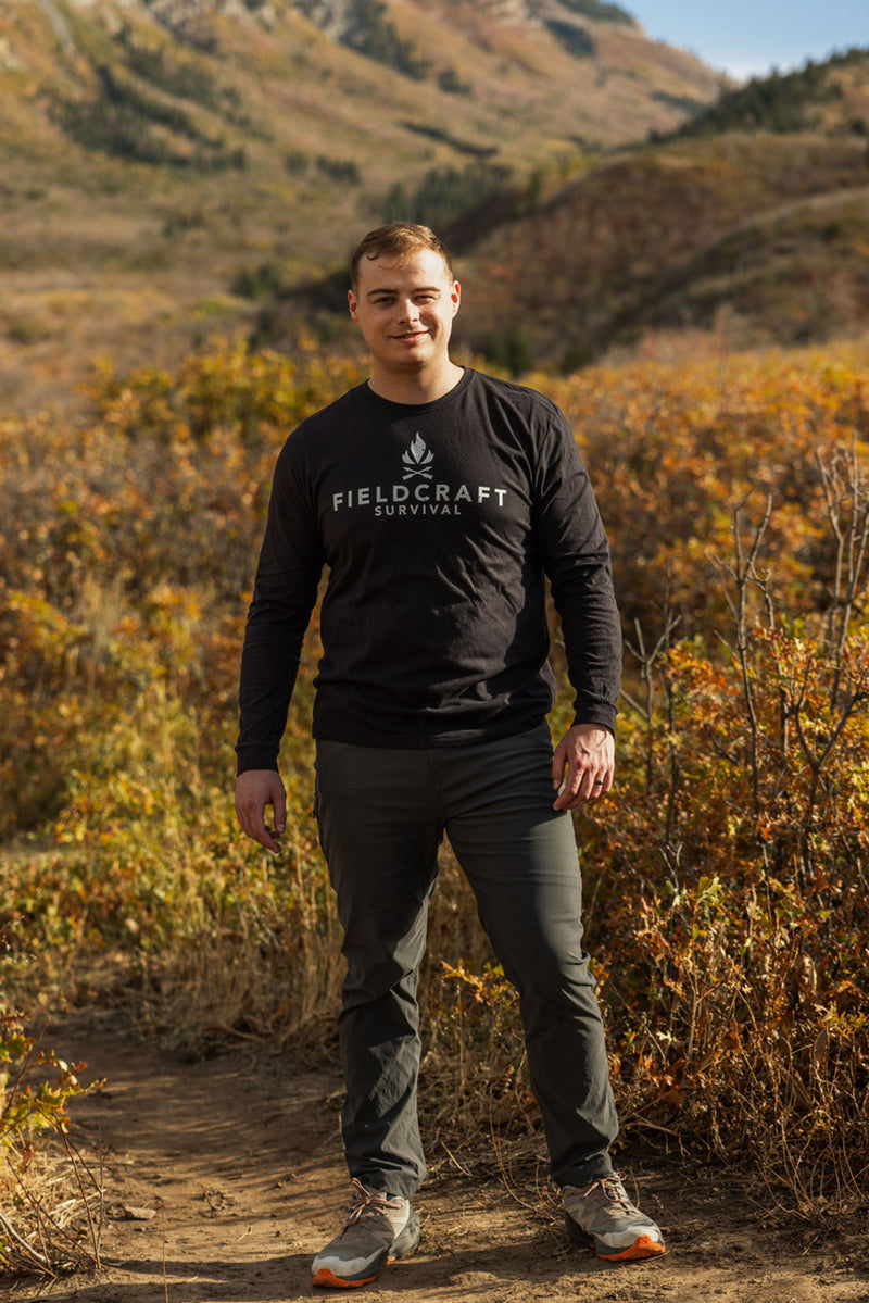 Load image into Gallery viewer, Fieldcraft Survival Logo Long Sleeve Shirt
