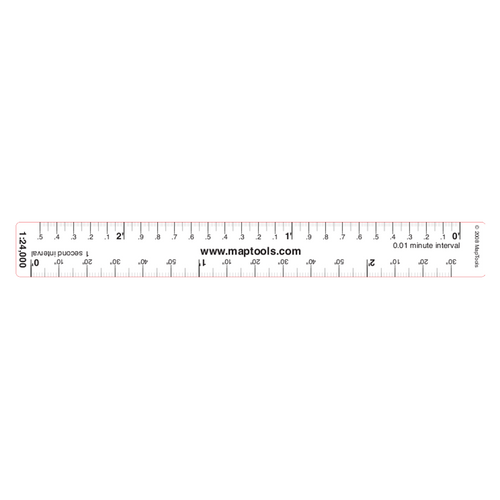 1:24,000 Scale Map Ruler