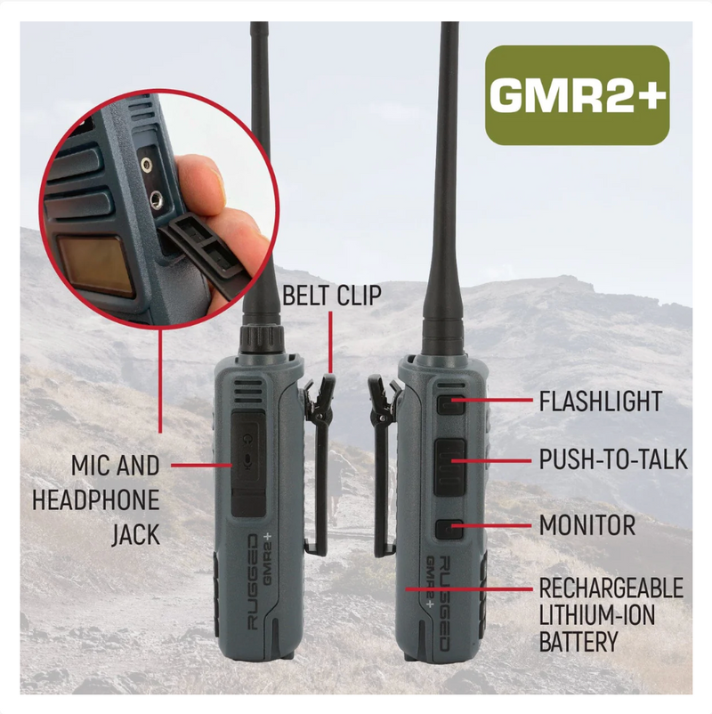 Load image into Gallery viewer, Rugged GMR2+ Handheld Radio
