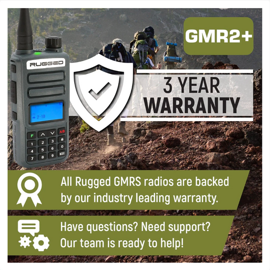 Rugged GMR2+ Handheld Radio
