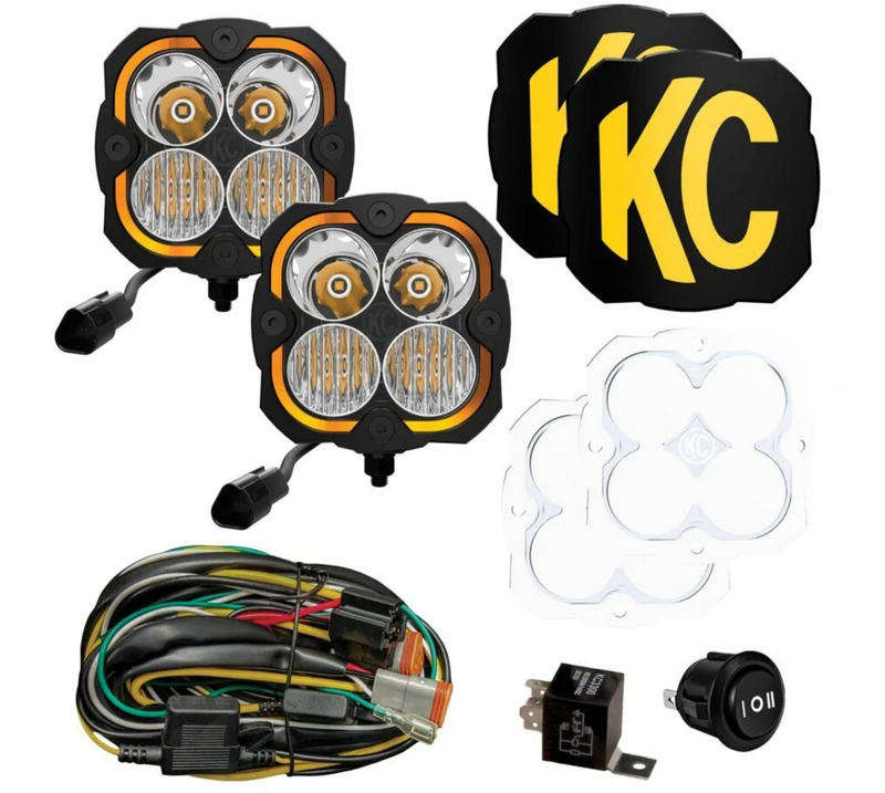 Load image into Gallery viewer, KC HiLiTES FLEX ERA® 4 - 2-Light Master LED Light Pod Kit
