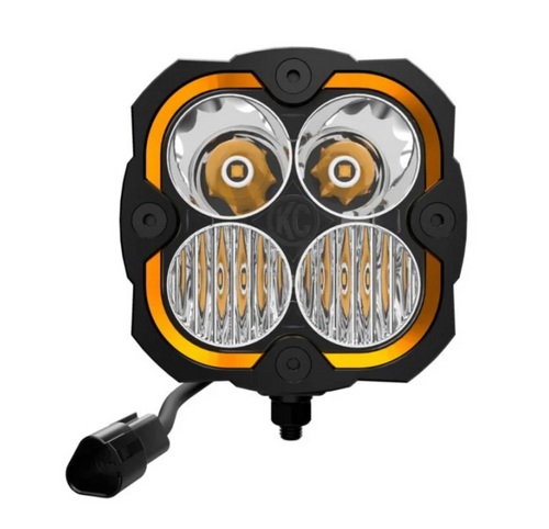 KC HiLiTES FLEX ERA® 4 – Single Master LED Light Pod Kit