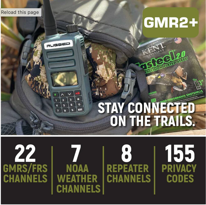 Load image into Gallery viewer, Rugged Radios Adventure Pack
