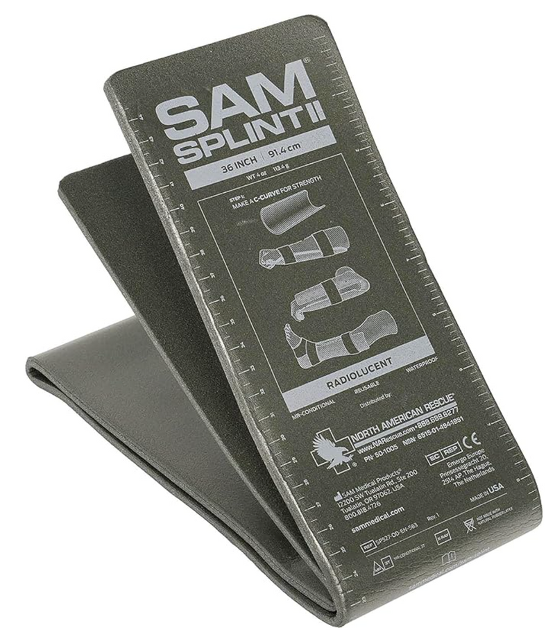Load image into Gallery viewer, SAM Splint 36-inch | Gray flat/fold
