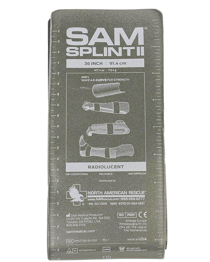 Load image into Gallery viewer, SAM Splint 36-inch | Gray flat/fold
