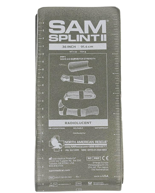 SAM Splint 36-inch | Gray flat/fold