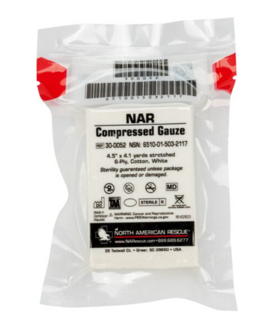 NAR Compressed Gauze