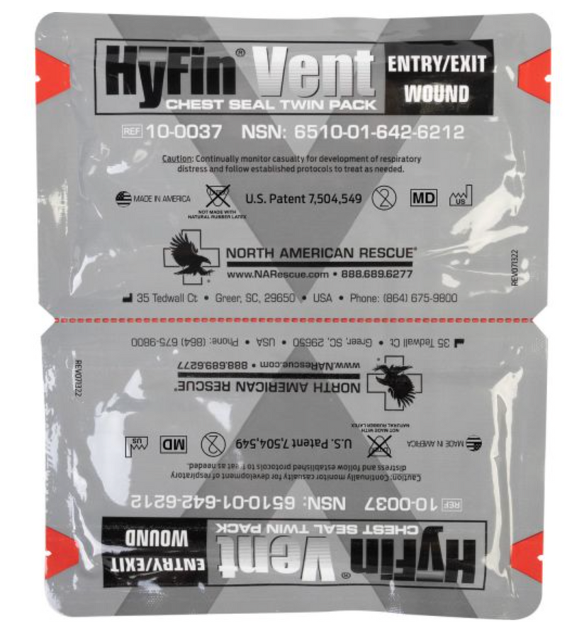 Load image into Gallery viewer, HyFin Vent Chest Seal Twin Pack
