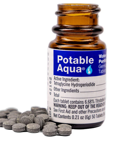 Drinking Water Treatment Tablets by Potable Aqua