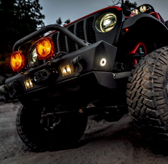 KC HiLiTES Cyclone V2 Rock Light Kit