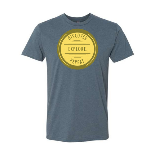 Load image into Gallery viewer, Discover. Explore. Repeat. T-Shirt

