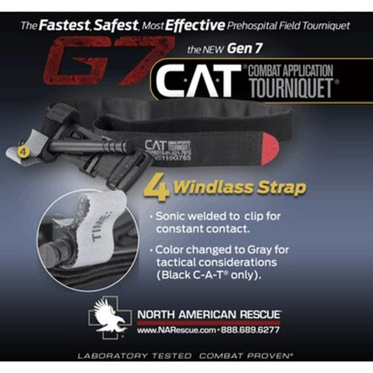 North American Rescue Combat Application Tourniquet (CAT) Gen 7