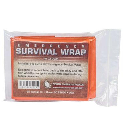 Emergency Survival Wrap (Orange)