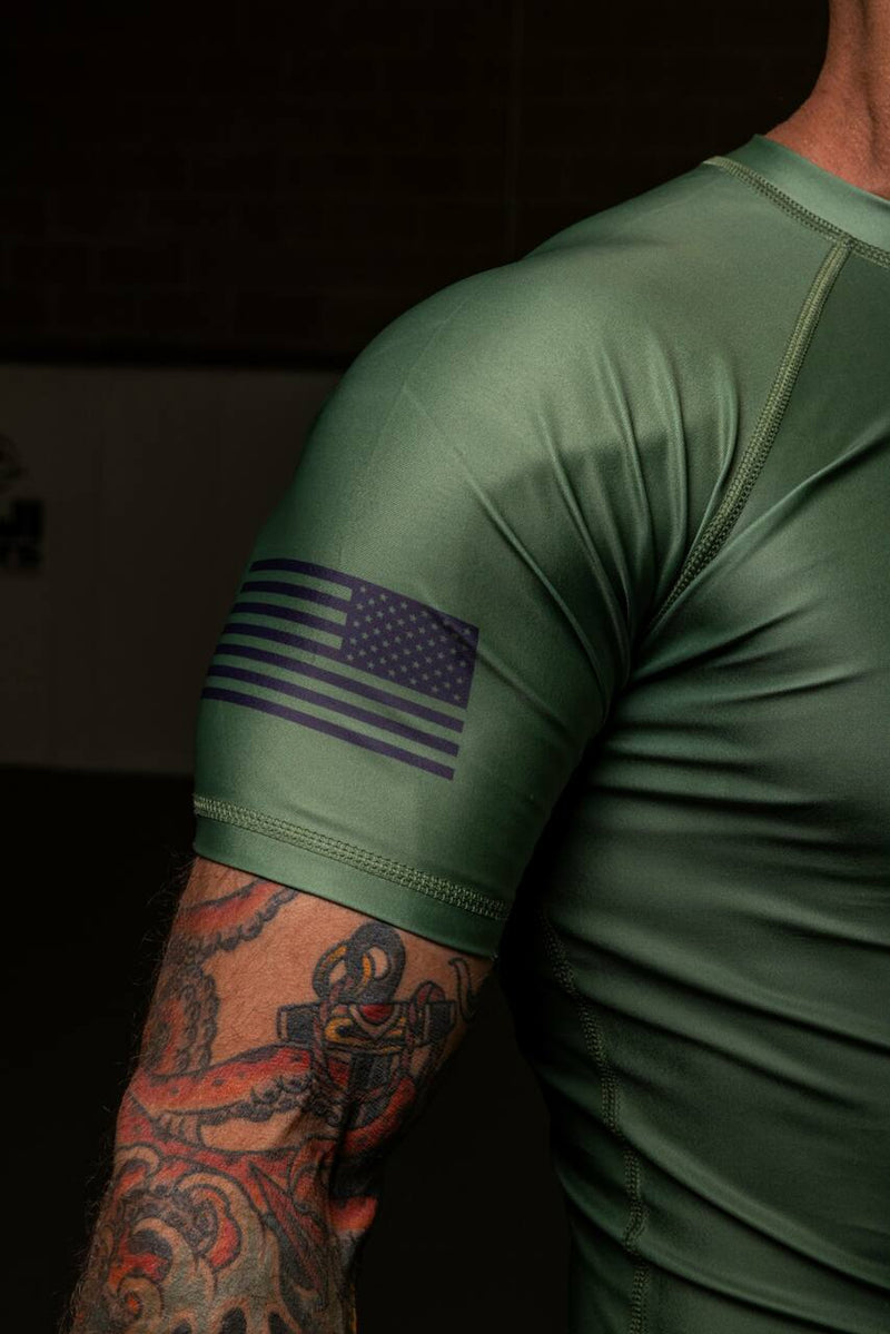 Load image into Gallery viewer, Fieldcraft Jiu Jitsu Rash Guard (Youth)
